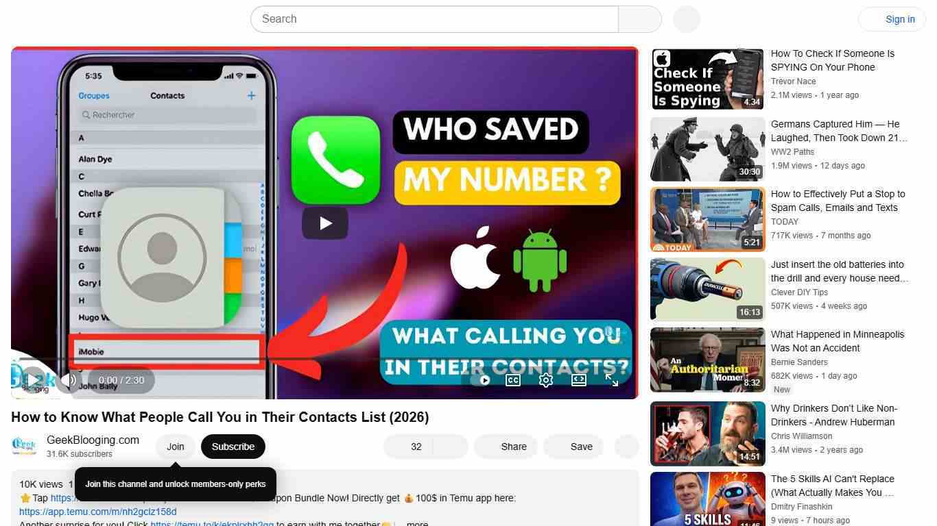 How to Know What People Call You in Their Contacts List (2026) - YouTube